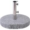 ΒΑΣΗ ομπρέλας στρογγυλή Γρανίτης/Inox #304 (40Kg) (Ε933)
