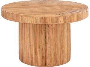 ΤΡΑΠΕΖΙ ΤΡΑΠΕΖΑΡΙΑΣ GATSBY HM9884 ΦΥΣΙΚΟ RATTAN ΣΕ ΦΥΣΙΚΟ ΧΡΩΜΑ Φ120x76Υεκ.
