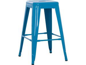 ΣΚΑΜΠΟ ΜΕΣΑΙΟΥ ΥΨΟΥΣ ΜΕΤΑΛΛΙΚΟ MELITA-PRO HM8573.48 ΜΠΛΕ 43x43x67Υεκ.