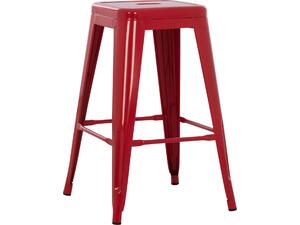 ΣΚΑΜΠΟ ΜΕΣΑΙΟΥ ΥΨΟΥΣ ΜΕΤΑΛΛΙΚΟ MELITA-PRO HM8573.44 ΚΟΚΚΙΝΟ 43x43x67Υεκ.