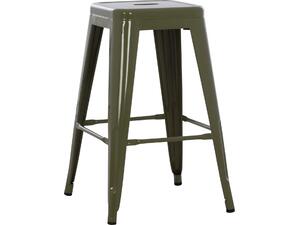 ΣΚΑΜΠΟ ΜΕΣΑΙΟΥ ΥΨΟΥΣ ΜΕΤΑΛΛΙΚΟ MELITA-PRO HM8573.43 DARK OLIVE GREEN 43x43x67Υεκ.