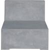 CONCRETE Καρέκλα Σαλονιού Κήπου - Βεράντας, Cement Grey (Ε6200,1)