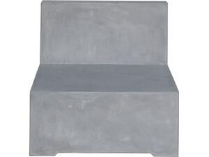 CONCRETE Καρέκλα Σαλονιού Κήπου - Βεράντας, Cement Grey (Ε6200,1)