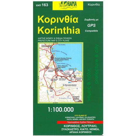 Χάρτης Κορινθίας