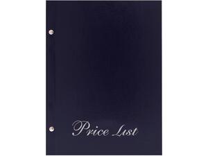 Τιμοκατάλογος (menu) Next Price list basic 14x21cm 6 φύλλων μπλε