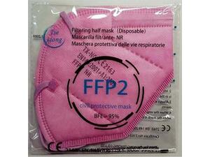 Μάσκα προστασίας Tie Χiong Civil Protective FFP2 Ν95 Ροζ