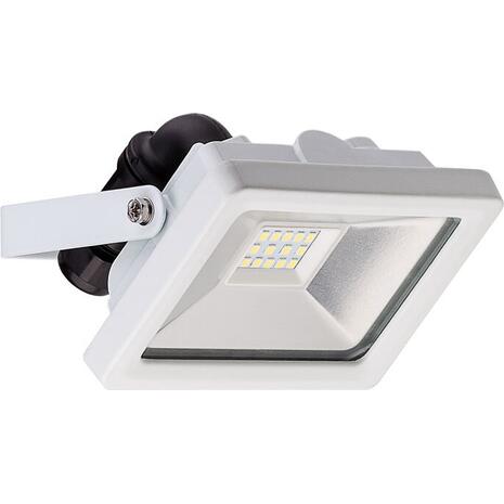 Προβολέας LED GOOBAY για εξωτερικούς χώρους, Cold White, 10 W, 830lm, σε λευκό χρώμα (59085)