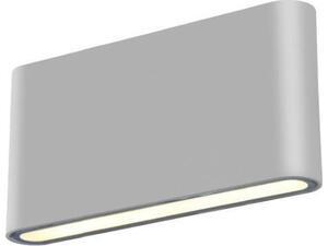 Απλίκα slim LED 2x6W Y9x17,5x3cm γκρι