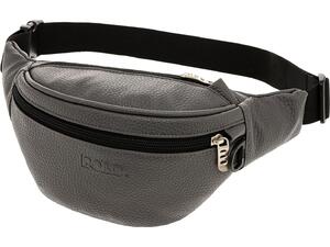 Τσαντάκι μέσης μπανάνα POLO Lisko Light Grey - Ανοιχτό Γκρι (9-08-038-2300)