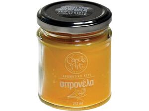 Αρωματικό κερί 212 ml με αιθέρια έλαια σιτρονέλας