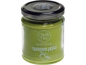 Αρωματικό κερί 212 ml με αιθέρια έλαια πράσινου μήλου
