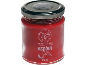 Αρωματικό κερί 212 ml με αιθέρια έλαια κερασιού