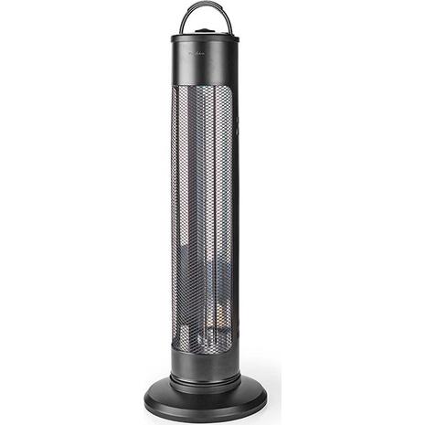Επιδαπέδια ηλεκτρική θερμάστρα Nedis με carbon tube στήλη 1200W