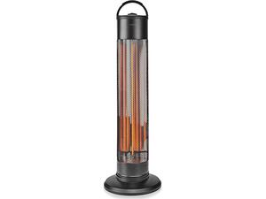 Επιδαπέδια ηλεκτρική θερμάστρα Nedis με carbon tube στήλη 1200W