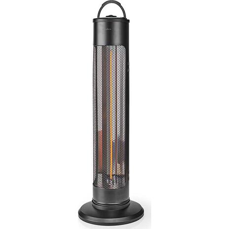 Επιδαπέδια ηλεκτρική θερμάστρα Nedis με carbon tube στήλη 1200W