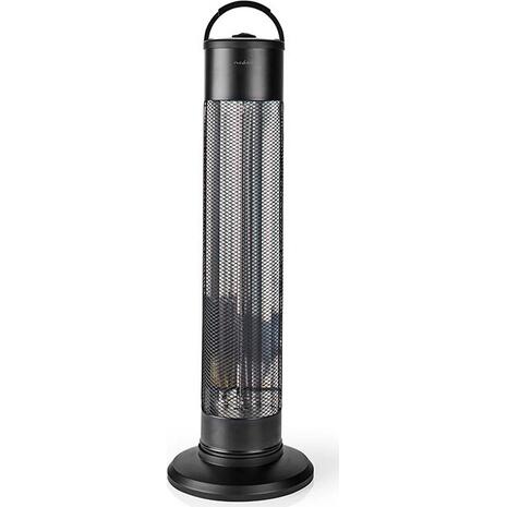 Επιδαπέδια ηλεκτρική θερμάστρα Nedis με carbon tube στήλη 1200W