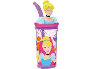 Ποτήρι πλαστικό Stor 3D Disney Princess 360ml (530-51266)