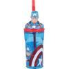 Ποτήρι πλαστικό Stor 3D Avenger Comic Heroes 360ml (530-57766)