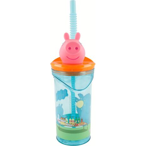 Ποτήρι πλαστικό Stor 3D Peppa Pig Core 360ml (530-48666)