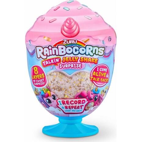 Αυγό Rainbocorns Jelly Shake λούτρινο σειρά 2 φωνητικό (διάφορα σχέδια)