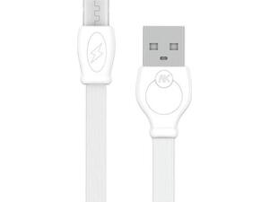 Καλώδιο φόρτισης WK USB σε Micro White 1m Fast WDC-023