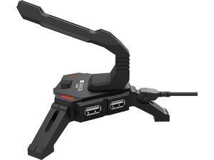Bungee stand and USB 2.0 hub Canyon 2 in 1 Gaming Mouse - CND-GWH100
