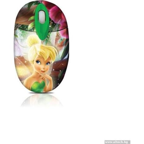 Σετ ενσύρματο ποντίκι και mousepad Disney "Fairies" DSY-TP7001