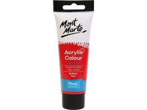 Ακρυλικό χρώμα Mont Marte 10 Brilliant Red 75ml (Brilliant Red)