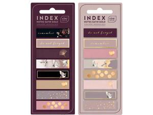 Σελιδοδείκτες Interdruk Satin Gold 12x45mm 200 φύλλα σε διάφορα σχέδια - Ανακάλυψε Χαρτάκια Σημειώσεων για να μην σου ξεφεύγει καμία λεπτομέρεια από το Oikonomou-shop.gr.