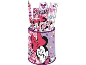 Μολυβοθήκη σετ δώρου GIM Minnie (μολύβι, γόμα, ξύστρα, χάρακα, μπλοκάκι ,πιαστράκι) (340-41884) - Ανακάλυψε Σετ γραφείου - Μολυβοθήκες με μοναδικό design για να διακοσμήσετε με κομψότητα και στυλ το γραφείο σας από το Oikonomou-shop.gr.