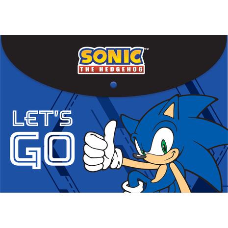Φάκελος με κουμπί GIM Sonic A4 (334-81580)