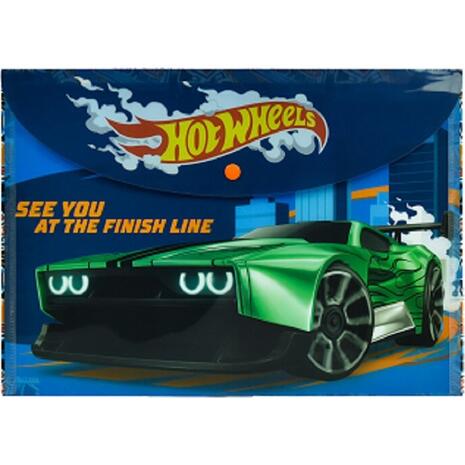Φάκελος με κουμπί GIM Hot Wheels Α4 (349-28580)