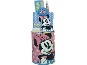 Μολυβοθήκη Minnie με σχολικό σετ 6 τεμαχίων