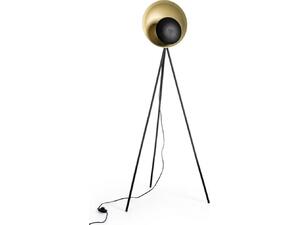 Εκθεσιακό Φωτιστικό Δαπέδου Design Black-Gold H156 87x56x155 εκ. Ε27