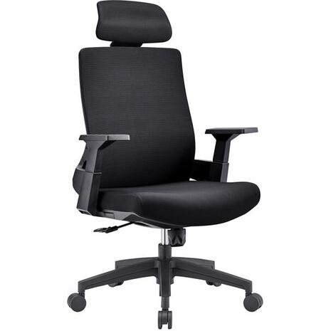 Πολυθρόνα Γραφείου Διευθυντή   BF 8900 Mesh - Ύφασμα Μαύρο