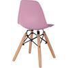 ΚΑΡΕΚΛΑ TWIST KID ΤΜΧ.HM8453.05 ΞΥΛΙΝΑ ΠΟΔΙΑ & ΚΑΘΙΣΜΑ ΡΟΖ PP 30,5Χ33Χ59 ΕΚ (σετ 4 τεμαχίων)