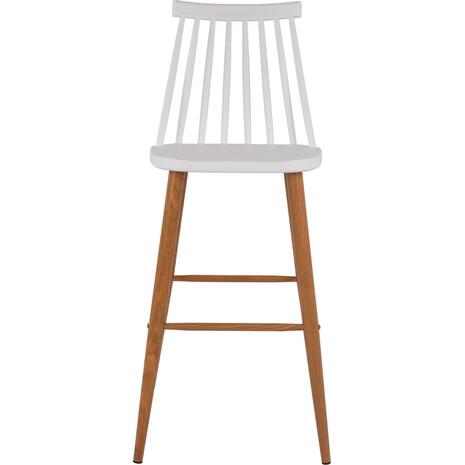ΣΚΑΜΠΟ ΜΠΑΡ HM8459.01 VANESSA ΣΕ ΛΕΥΚΟ ΧΡΩΜΑ 43x49x107 εκ. (σετ 2 τεμαχίων)