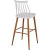 ΣΚΑΜΠΟ ΜΠΑΡ HM8459.01 VANESSA ΣΕ ΛΕΥΚΟ ΧΡΩΜΑ 43x49x107 εκ. (σετ 2 τεμαχίων)