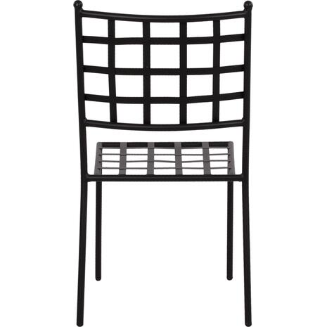 ΜΕΤΑΛΛΙΚΗ ΚΑΡΕΚΛΑ EMERY HM5509 ΣΕ ΜΑΥΡΗ ΑΠΟΧΡΩΣΗ 46x58x88  cm