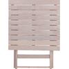 ΤΡΑΠΕΖΙ ΣΚΗΝΟΘΕΤΗ ΛΗΜΝΟΣ 70Χ70 CHALK FINISH ΛΕΥΚΟ ΕΜΠΟΤΙΣΜΟΥ HM5648.03