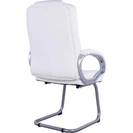 ΚΑΡΕΚΛΑ ΕΠΙΣΚΕΠΤΗ JAYA HM1144.02 PU ΛΕΥΚΟ 63x67x112Υεκ