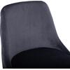 ΣΚΑΜΠΟ ΜΠΑΡ SERENITY HM8519.01 ΑΠΟ ΒΕΛΟΥΔΟ ΓΚΡΙ ΜΕ ΜΕΤΑΛΛΙΚΟ ΣΚΕΛΕΤΟ 51Χ57Χ110Υ εκ. (σετ 2 τεμαχίων)