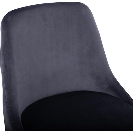 ΣΚΑΜΠΟ ΜΠΑΡ SERENITY HM8519.01 ΑΠΟ ΒΕΛΟΥΔΟ ΓΚΡΙ ΜΕ ΜΕΤΑΛΛΙΚΟ ΣΚΕΛΕΤΟ 51Χ57Χ110Υ εκ. (σετ 2 τεμαχίων)