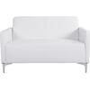 ΚΑΝΑΠΕΣ 2ΘΕΣΙΟΣ NELLIE HM3159.22 ΜΕ ΛΕΥΚΟ PU 113x71x71Υ εκ.