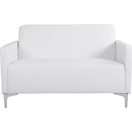 ΚΑΝΑΠΕΣ 2ΘΕΣΙΟΣ NELLIE HM3159.22 ΜΕ ΛΕΥΚΟ PU 113x71x71Υ εκ.