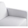 ΚΑΝΑΠΕΣ 2ΘΕΣΙΟΣ NELLIE HM3159.22 ΜΕ ΛΕΥΚΟ PU 113x71x71Υ εκ.