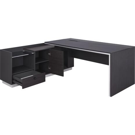 ΓΡΑΦΕΙΟ ΕΠΑΓΓΕΛΜΑΤΙΚΟ ΑΡΙΣΤΕΡΗ ΓΩΝΙΑ ROSEWOOD HM2112L 200X160X76Υ εκ.