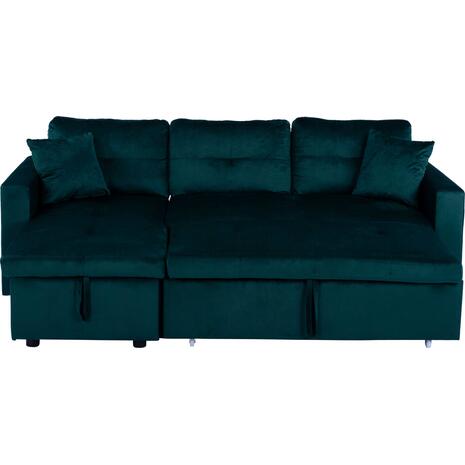 ΚΑΝΑΠΕΣ ΓΩΝΙΑ ΚΡΕΒΑΤΙ WAYNE 224x147x85Υεκ. HM3028.13 ΒΕΛΟΥΔΟ ΚΥΠΑΡΙΣΣΙ