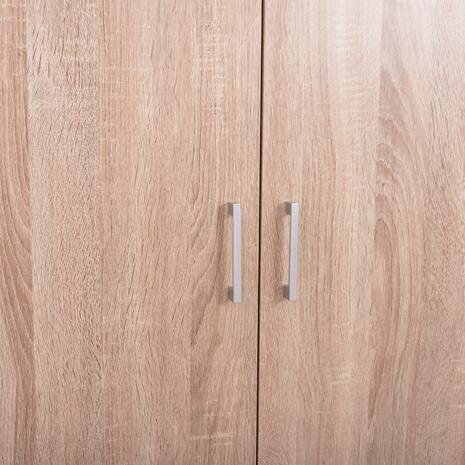 ΠΑΠΟΥΤΣΟΘΗΚΗ ΞΥΛΙΝΗ DAYANNA ΜΕ 6 ΡΑΦΙΑ 60X43X180.5εκ. SONAMA HM2379.02