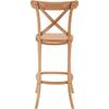 ΣΚΑΜΠΟ ΜΕΣ.ΥΨΟΥΣ GIOLIANA HM8750.01 ΑΠΟ ΟΞΙΑ ΦΥΣΙΚΟ ΜΕ PLYWOOD ΚΑΘΙΣΜΑ 46x46x101Υ εκ.